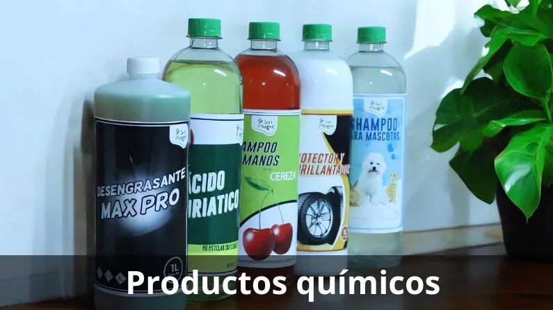 productos quimicos de limpieza a granel